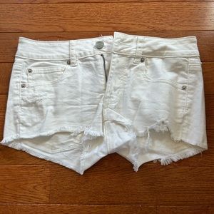 American Eagle Low Rise Jean Shorts